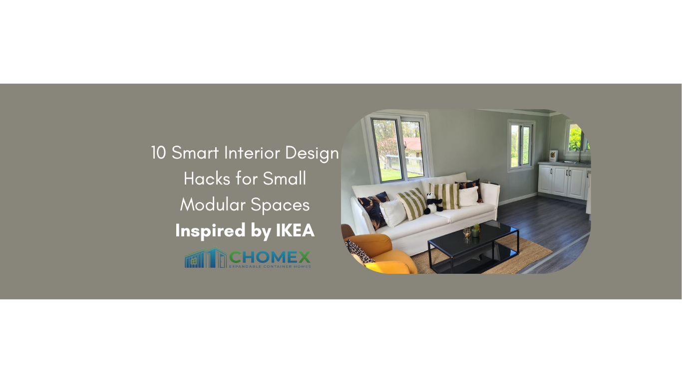 10 Smart Interior Design Hacks for Small Modular Spaces | Inspired by IKEA