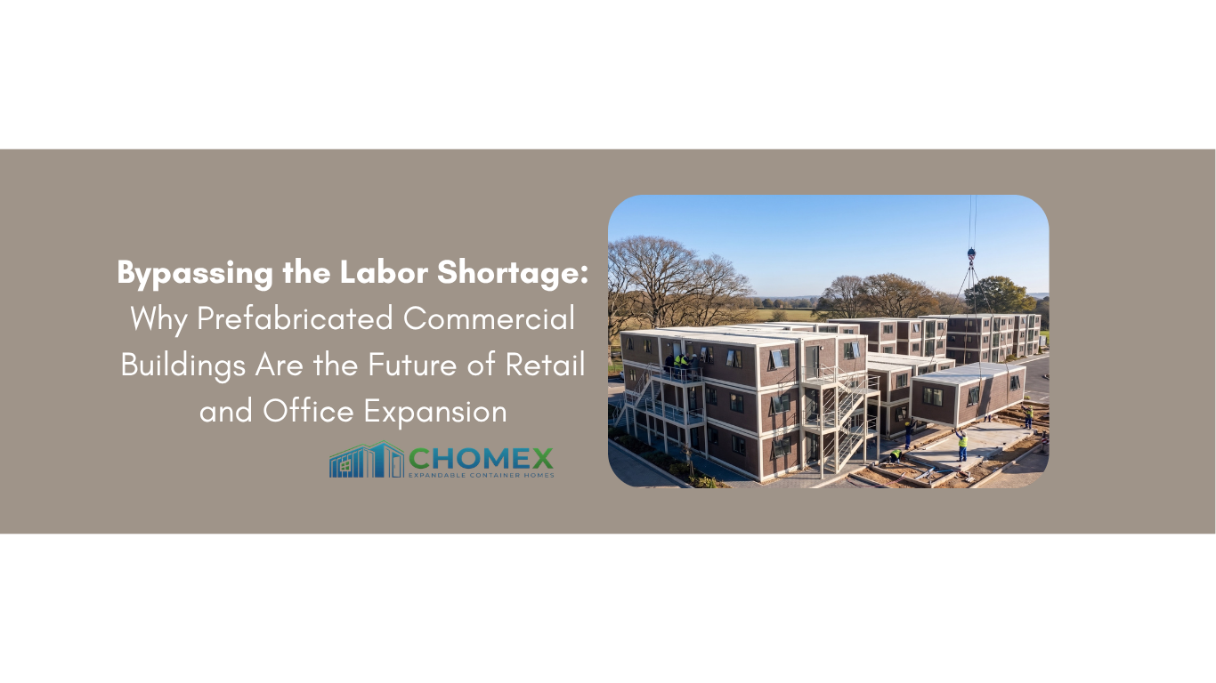 Bypassing the Labor Shortage: Why Prefabricated Commercial Buildings Are the Future of Retail and Office Expansion