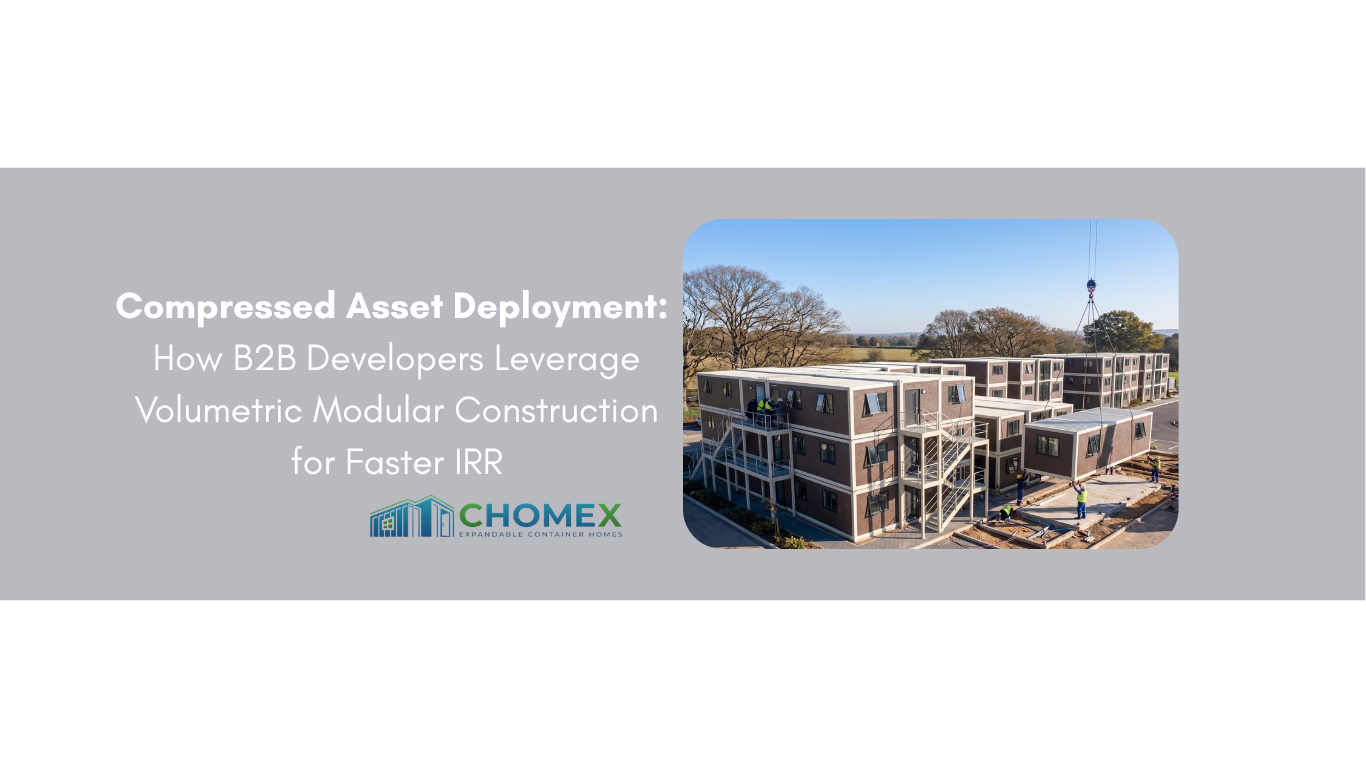Compressed Asset Deployment: How B2B Developers Leverage Volumetric Modular Construction for Faster IRR