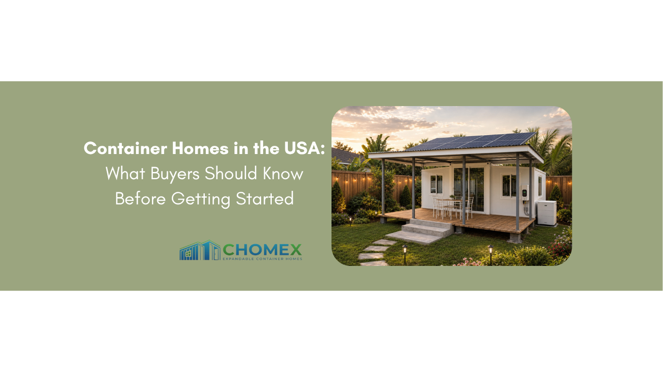 Container Homes in the USA: What Buyers Should Know Before Getting Started