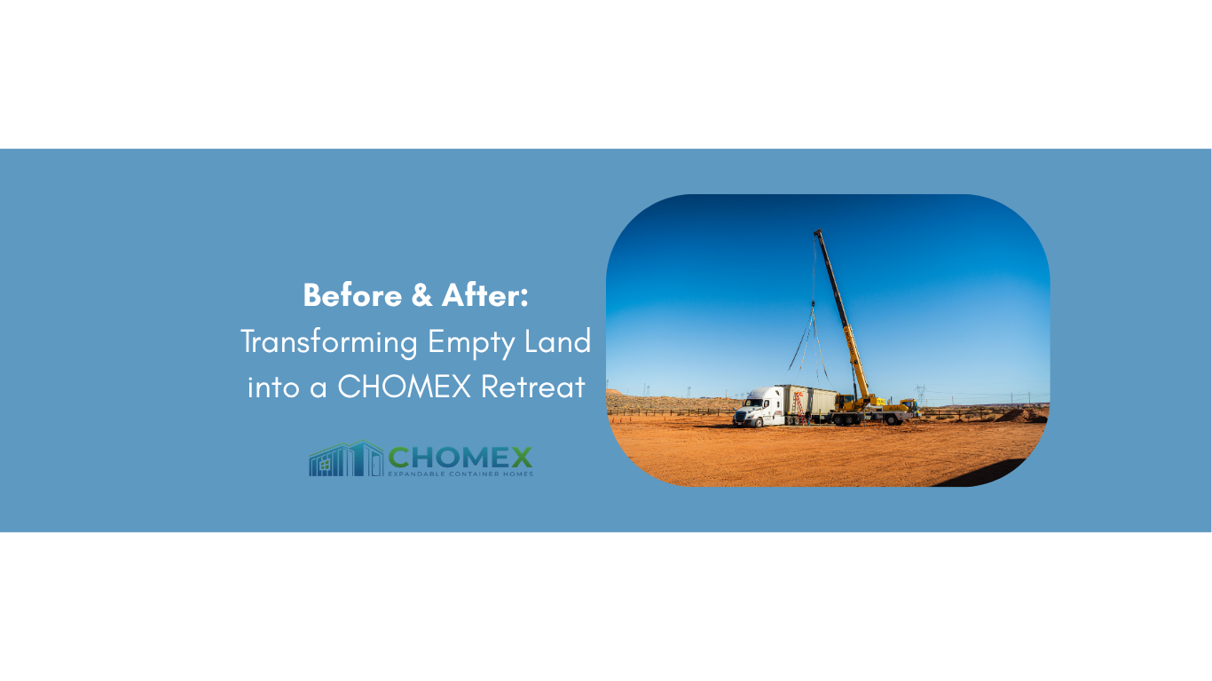 Before & After: Transforming Empty Land into a CHOMEX Retreat
