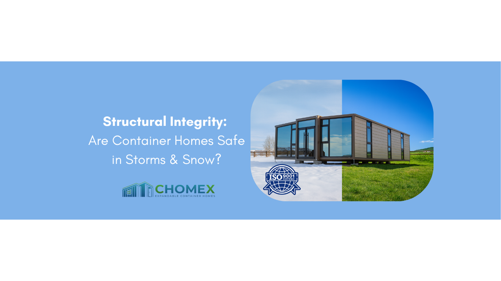 Structural Integrity: Are Container Homes Safe in Storms & Snow ...