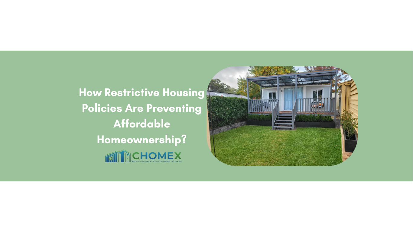 The Great Generational Theft: How Restrictive Housing Policies Are Preventing Affordable Homeownership