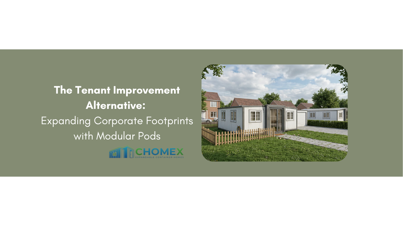 The Tenant Improvement Alternative: Expanding Corporate Footprints with Modular Pods