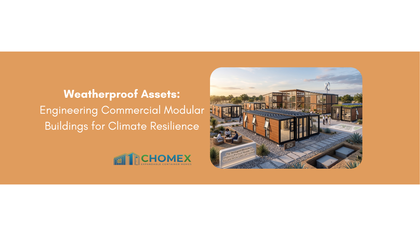 Weatherproof Assets: Engineering Commercial Modular Buildings for Climate Resilience