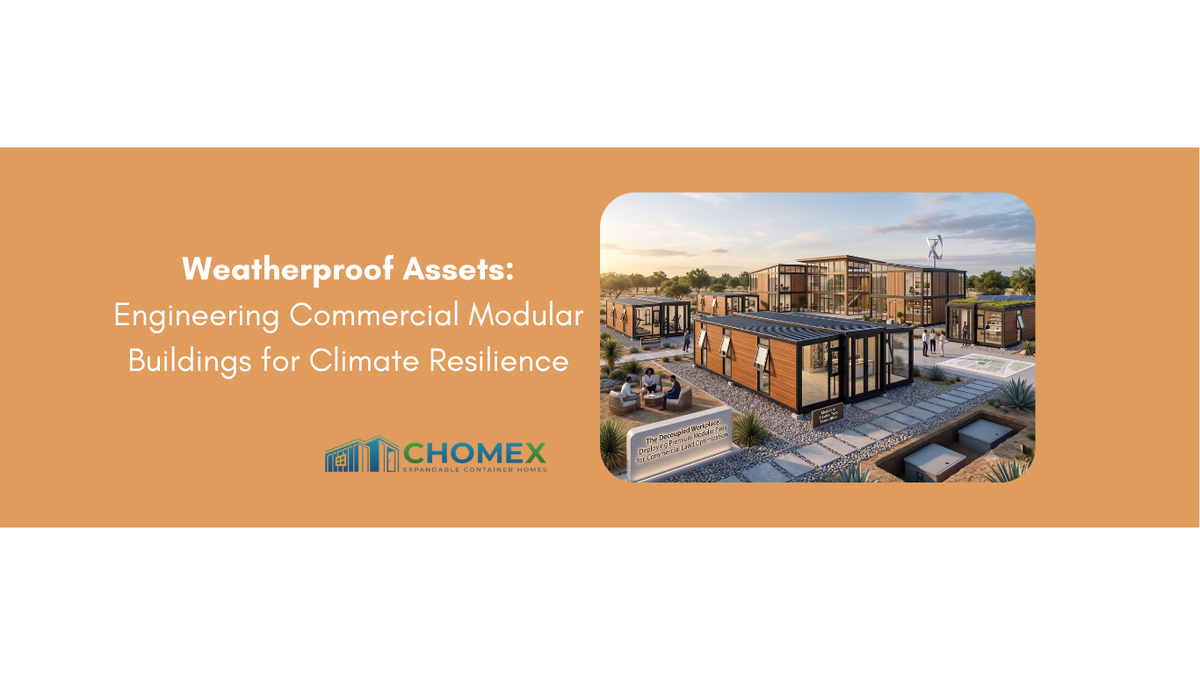 Weatherproof Assets: Engineering Commercial Modular Buildings for Climate Resilience